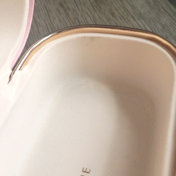 Kate Spade ISLA Aviator Sunglasses Rose Gold with Hard Case...